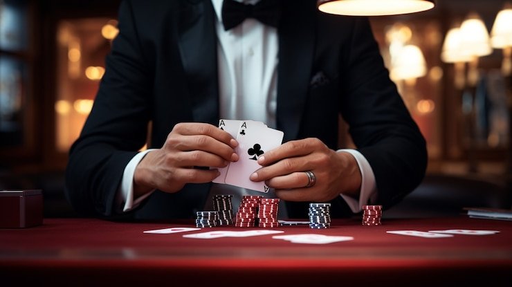 Pemain profesional Valorant menunjukkan fokus dan koordinasi tim selama pertandingan